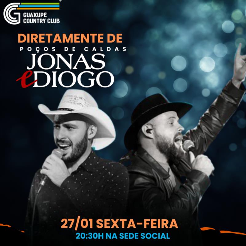 Show com Jonas e Diogo