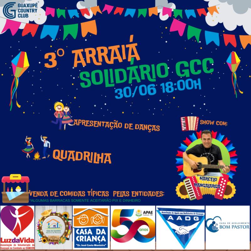 3º Arraiá Solidário Guaxupé Country Club