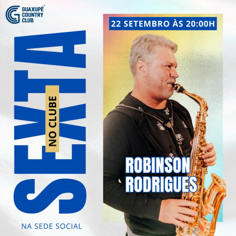 Show com Robinson Rodrigues