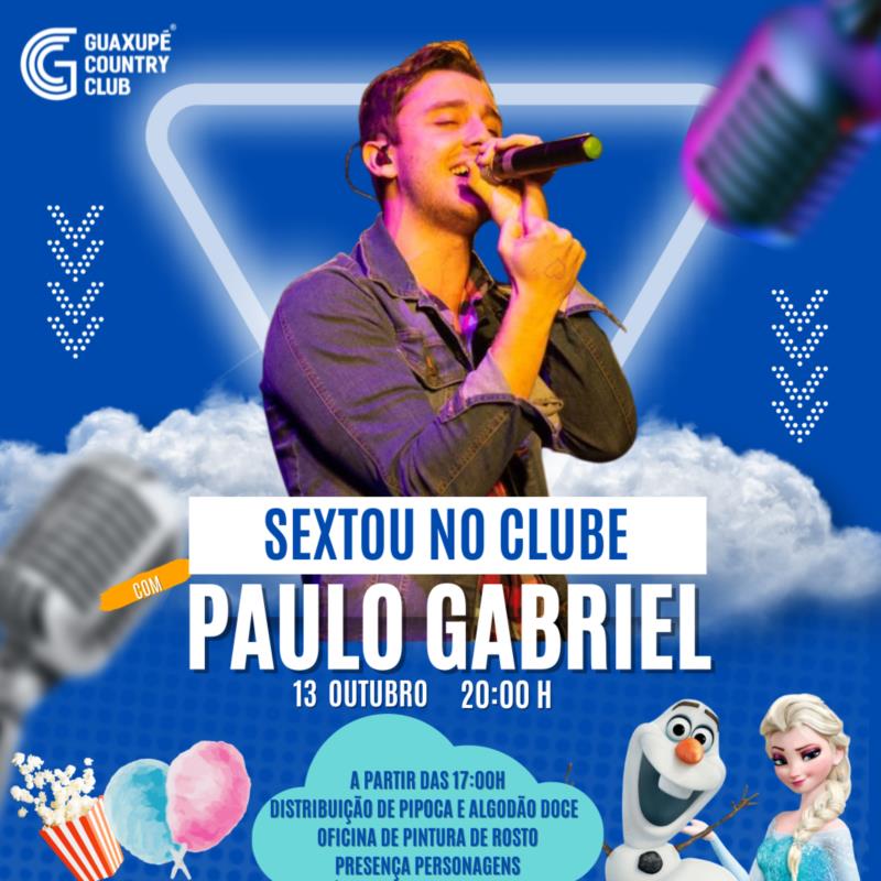Show com Paulo Gabriel