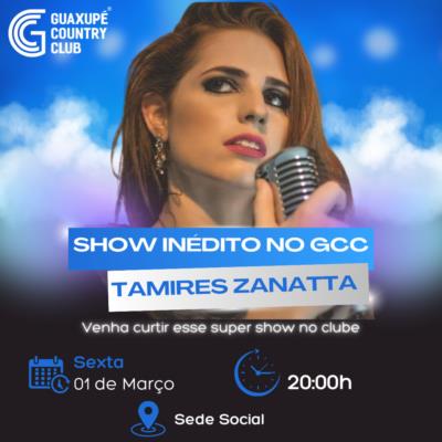 Show Inédito com Tamires Zanatta