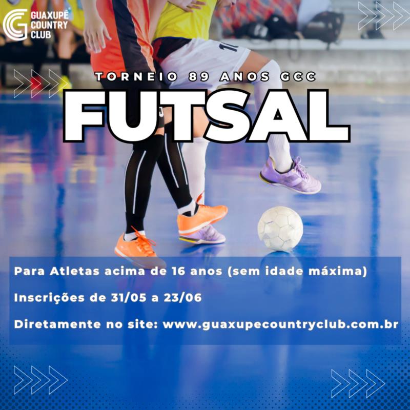 Torneio 89 anos GCC FUTSAL