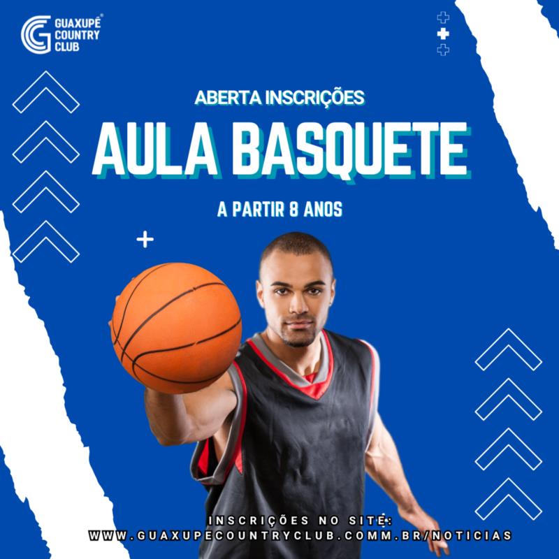 Abertas as Inscrições para aulas de basquete