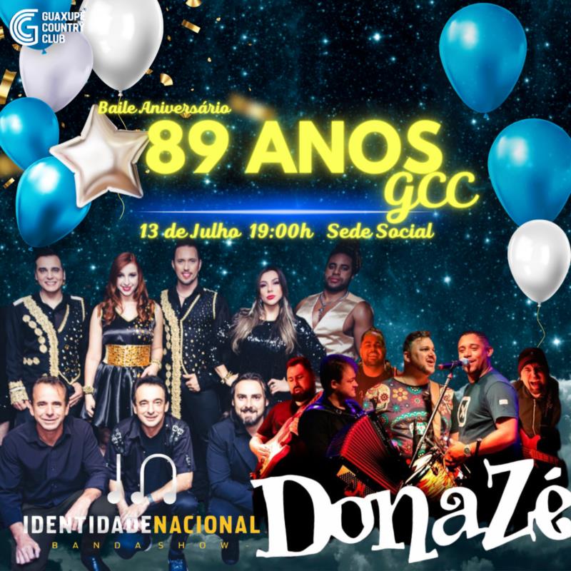 Baile Aniversário 89 Anos GCC